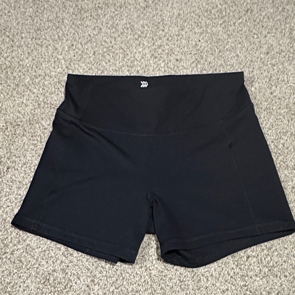 All in Motion Women's Black Athletic Shorts